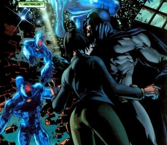 Batman and Sasha in trouble