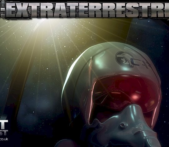 Looking cool in outer space...