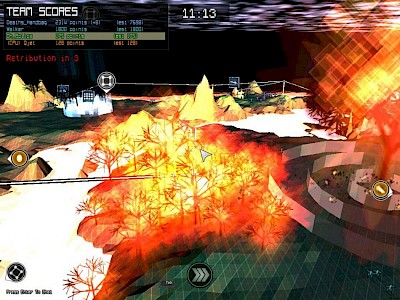 Airstrike + forest = fiery goodness.