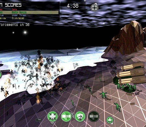 I love the smell of burning Multiwinians. Smells like...barbeque.